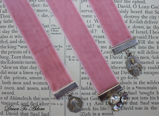 Velvet Bookmarks