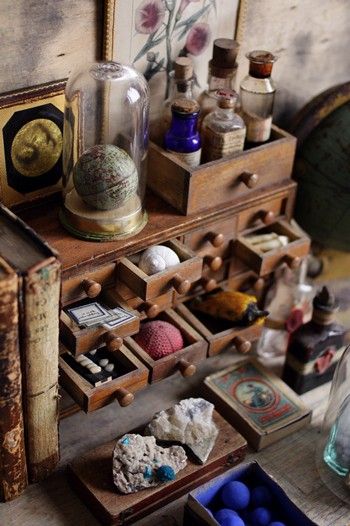 Tiny Curio Cabinet