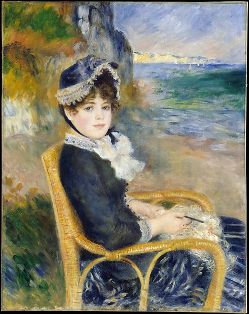 By The Seashore c. 1883 by Auguste Renoir