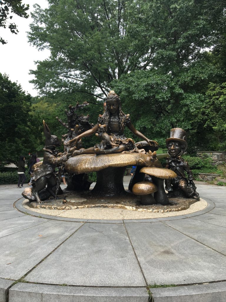 Central Park Alice Sculpture