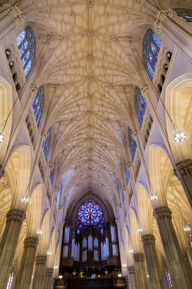 saint patrick's cathedral new york ceiling
