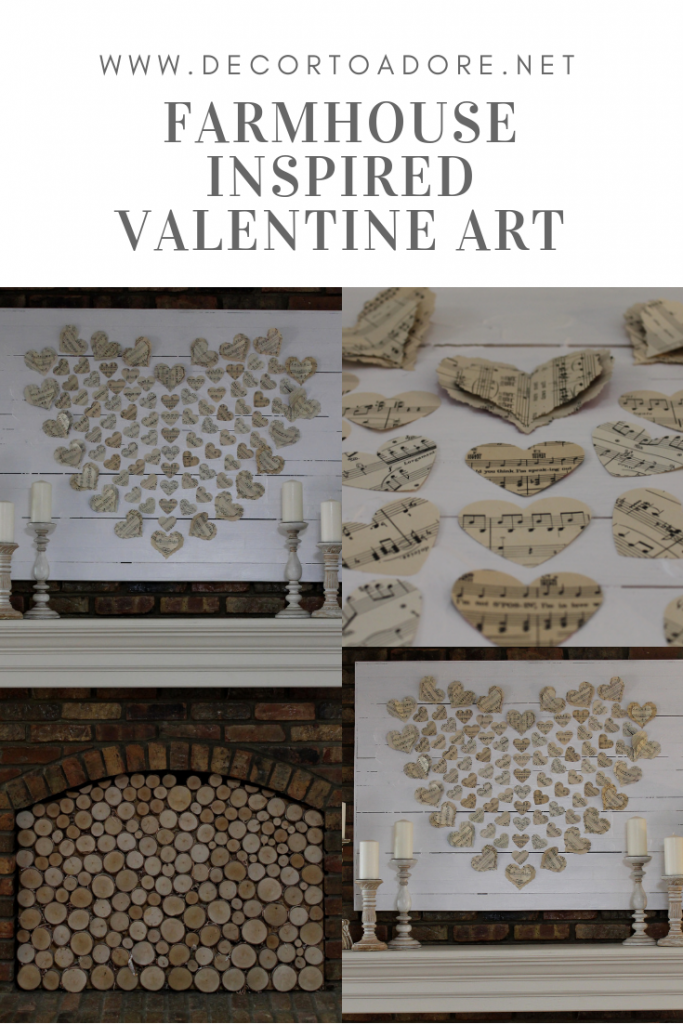 Farmhouse Inspired Valentine Art