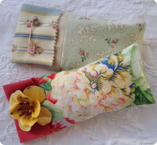 Lavender filled muslin bags