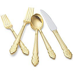 Gold Flatware