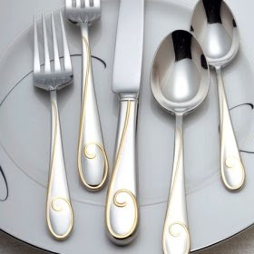 Gold Flatware