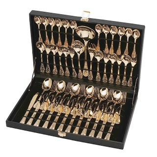 Gold Flatware