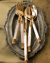 Gold Flatware