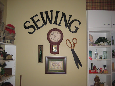 Sewing Room Makeover