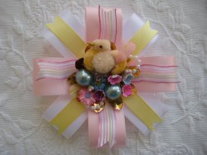 Easter corsage