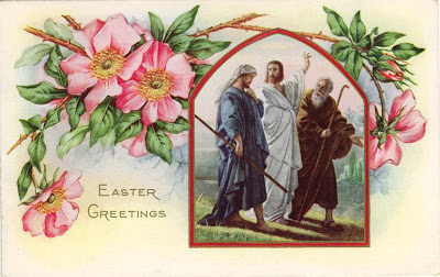 antique Easter postcards