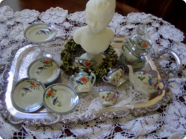 A wee little tea set