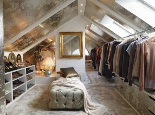 A Light and a Bed, Bathroom, etc In The Attic