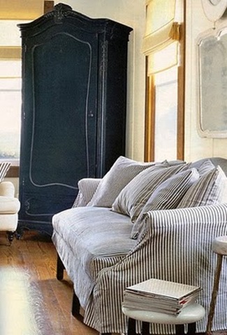 French ticking country living