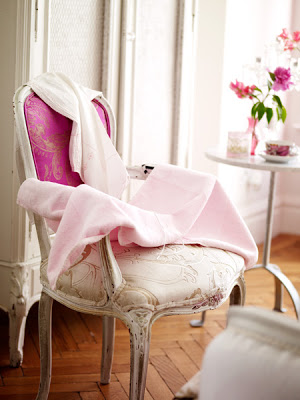 Pink French Chair