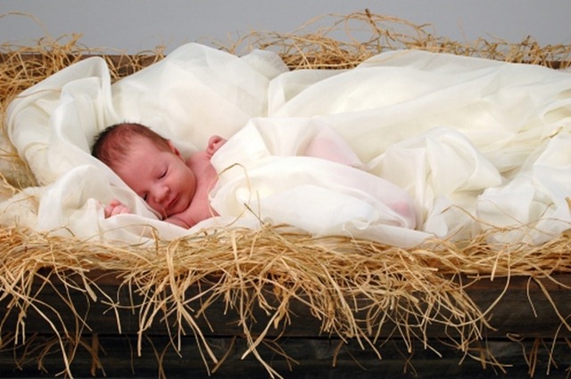 Baby Jesus in the manger