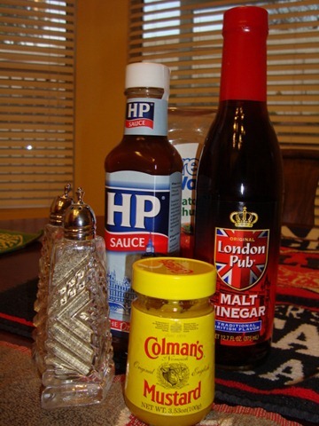 Fish and Chips Tablescape