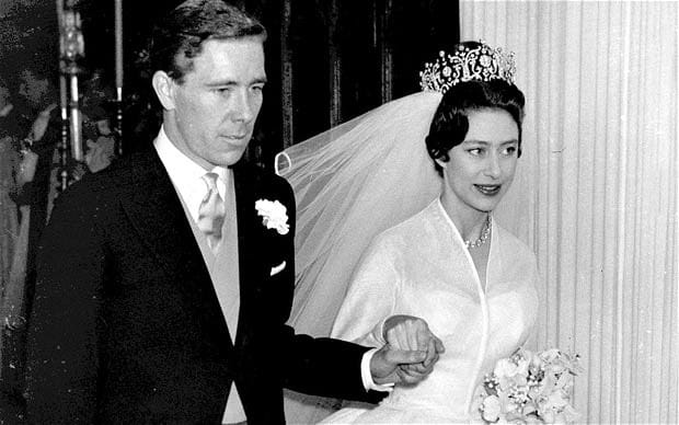 Princess Margaret wedding veil