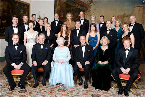 Queen Elizabeth Family portrait