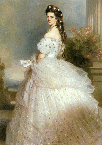 Empress Elisabeth “Sissi” by Franz Xaver Winterhalter 1865