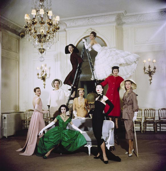 spring collection, Christian Dior 1957