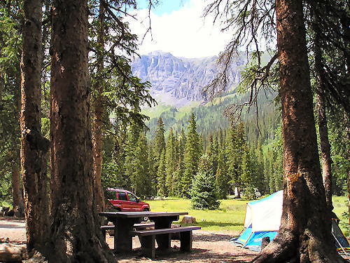 South Mineral Campground, San Juan National Forest, Silverton, Colorado (photo © Steve Hicks)