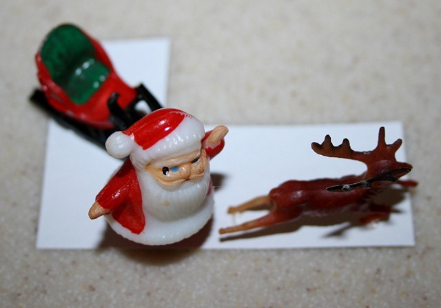 Santa on cardstock