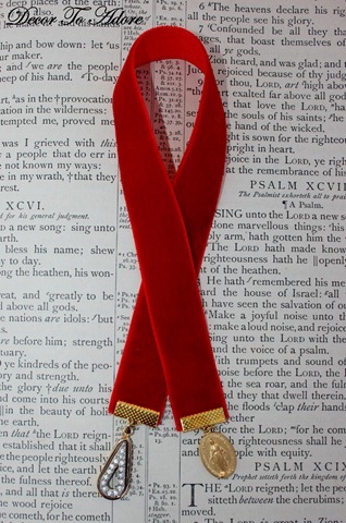 Velvet Bookmarks