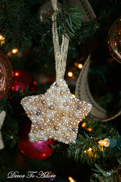 When You Wish Upon A Star pearl ornament