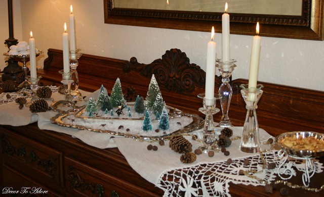 A Winter Wonderland table