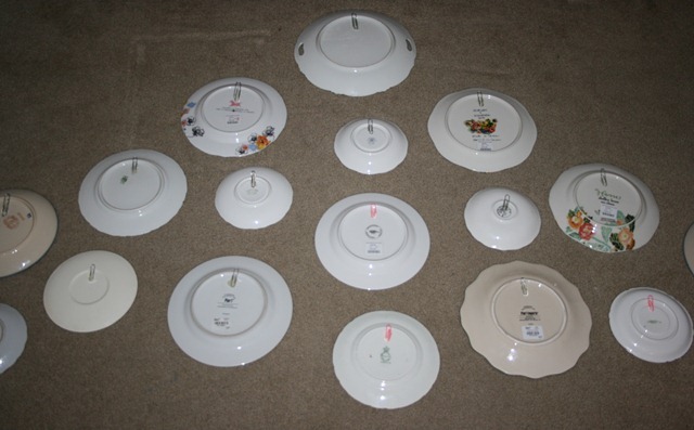 Lay out plates 