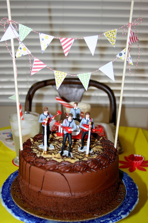 Ladies and Gentlemen The Beatles Birthday Tablescape