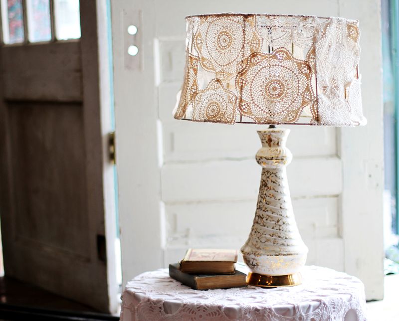 Pretty Lampshades And A Knockoff