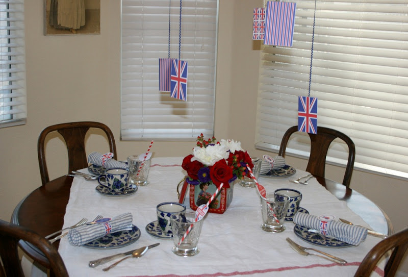 Jubilee table setting