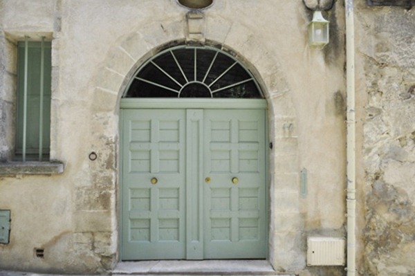 double-green-doors-provence