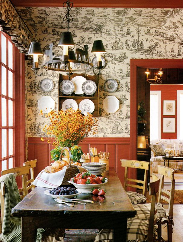 A true French Country kitchen