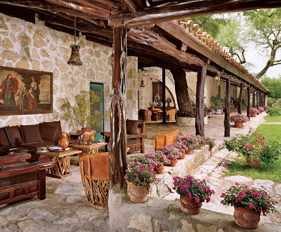 Spanish Colonial Outdoor Style