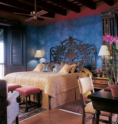 Spanish Colonial bedroom