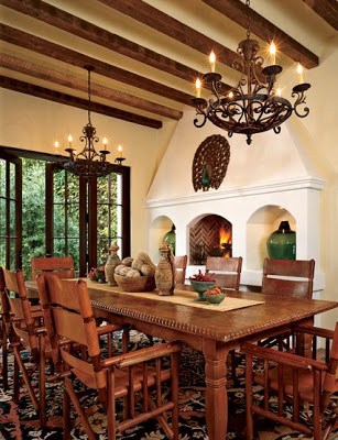 Spanish Colonial Dining Room