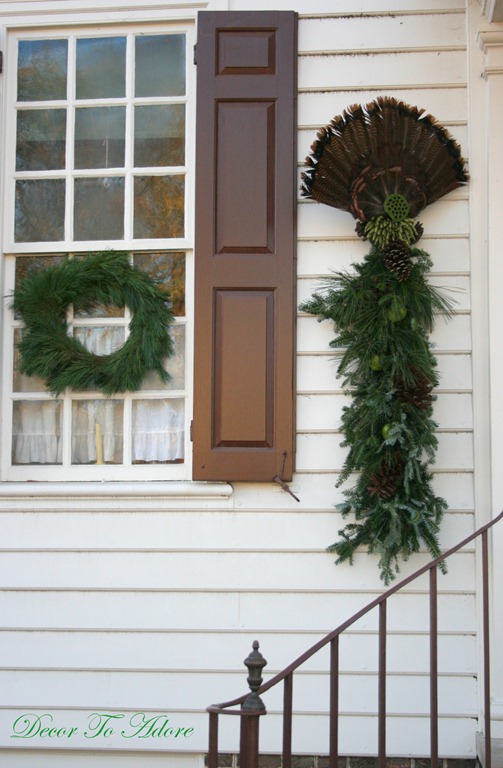 turkey feather wreath