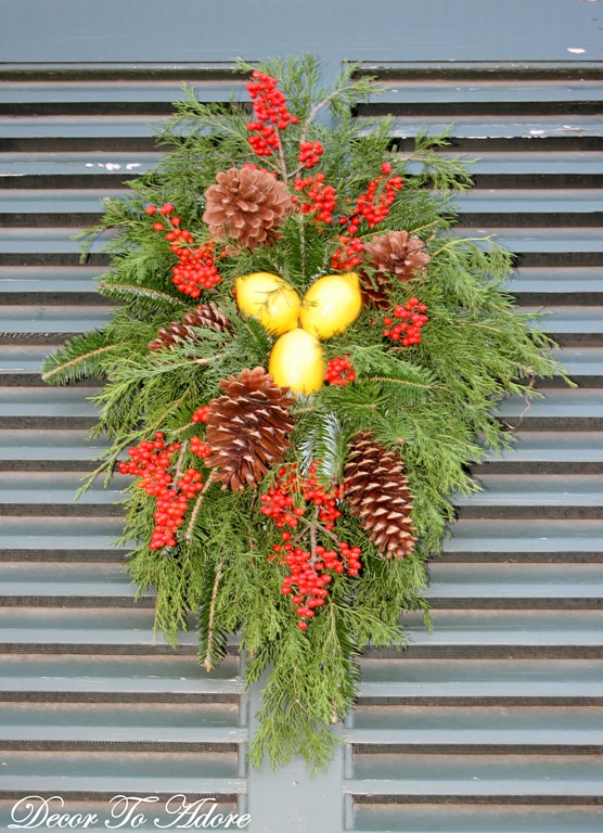 lemon wreath