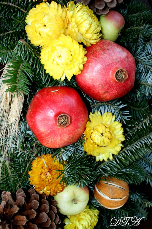 wreath closeup