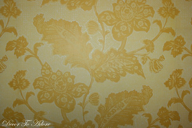 hand blocked printed wallpaper