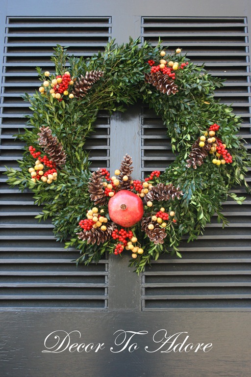 boxwood wreath