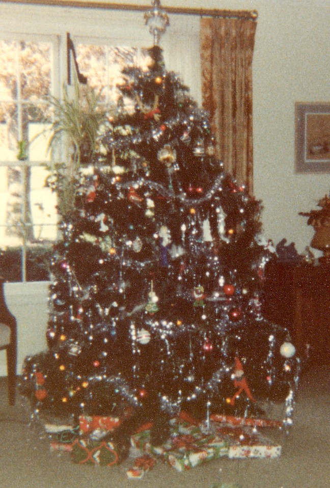 vintage Christmas tree