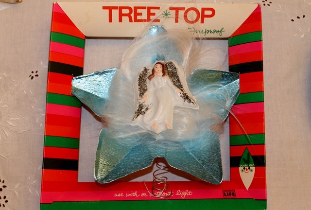 vintage tree topper