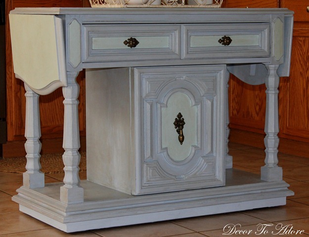 painted buffet