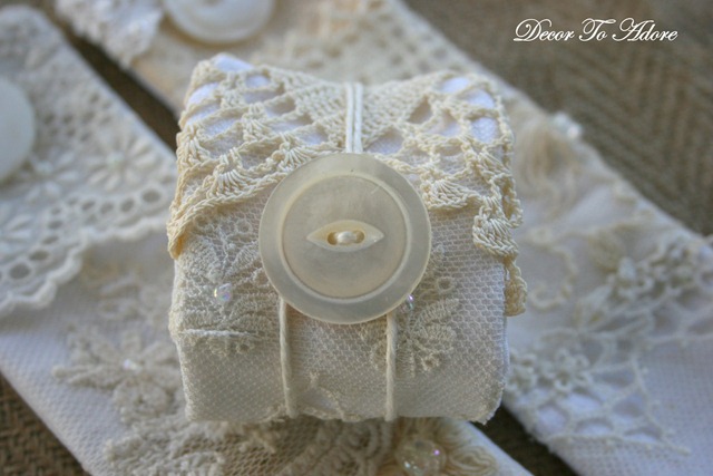 Romantic Antique Lace Napkin Rings