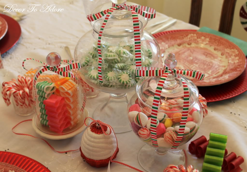 Visions of Sugarplums Tablescape