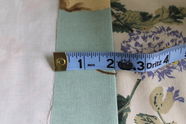 sewing curtains