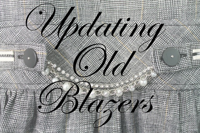 Updating Old Blazers